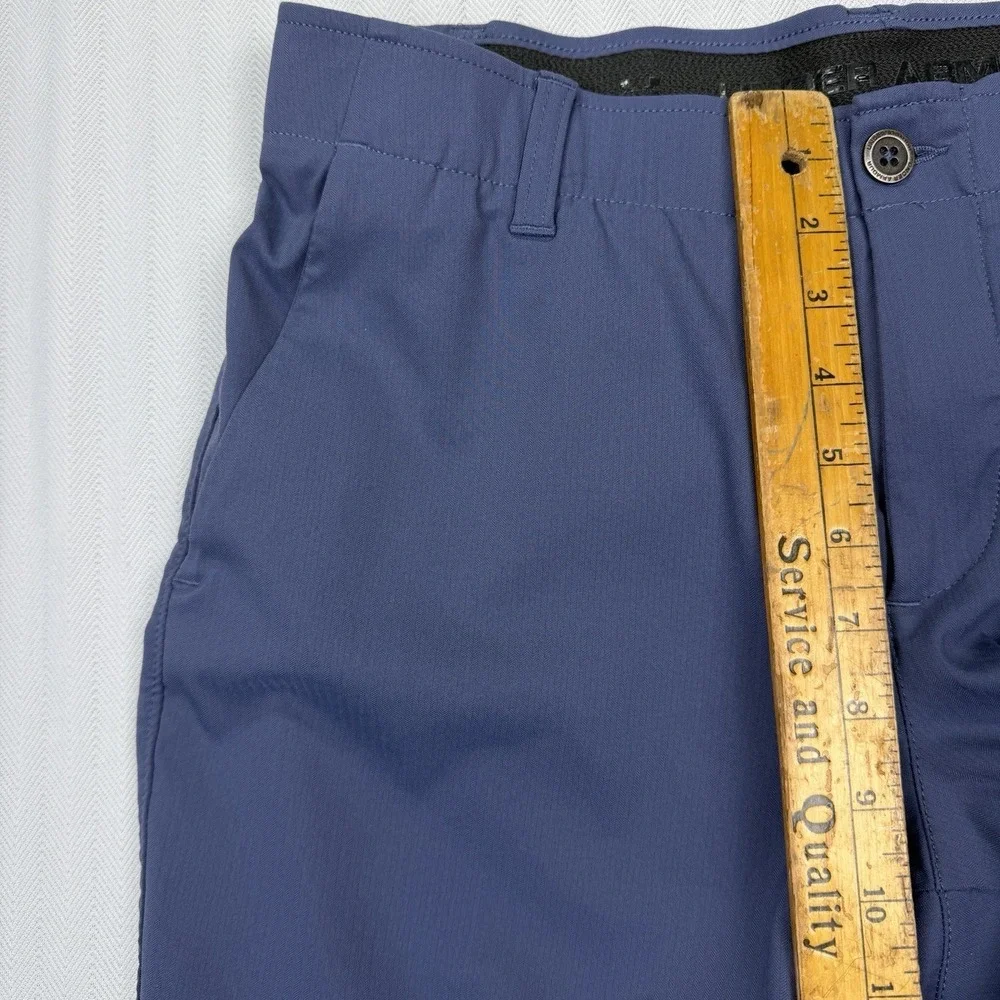 Under Armour Men's Showdown Gray Blue Golf‎ Pants Size 34 Regular Straight